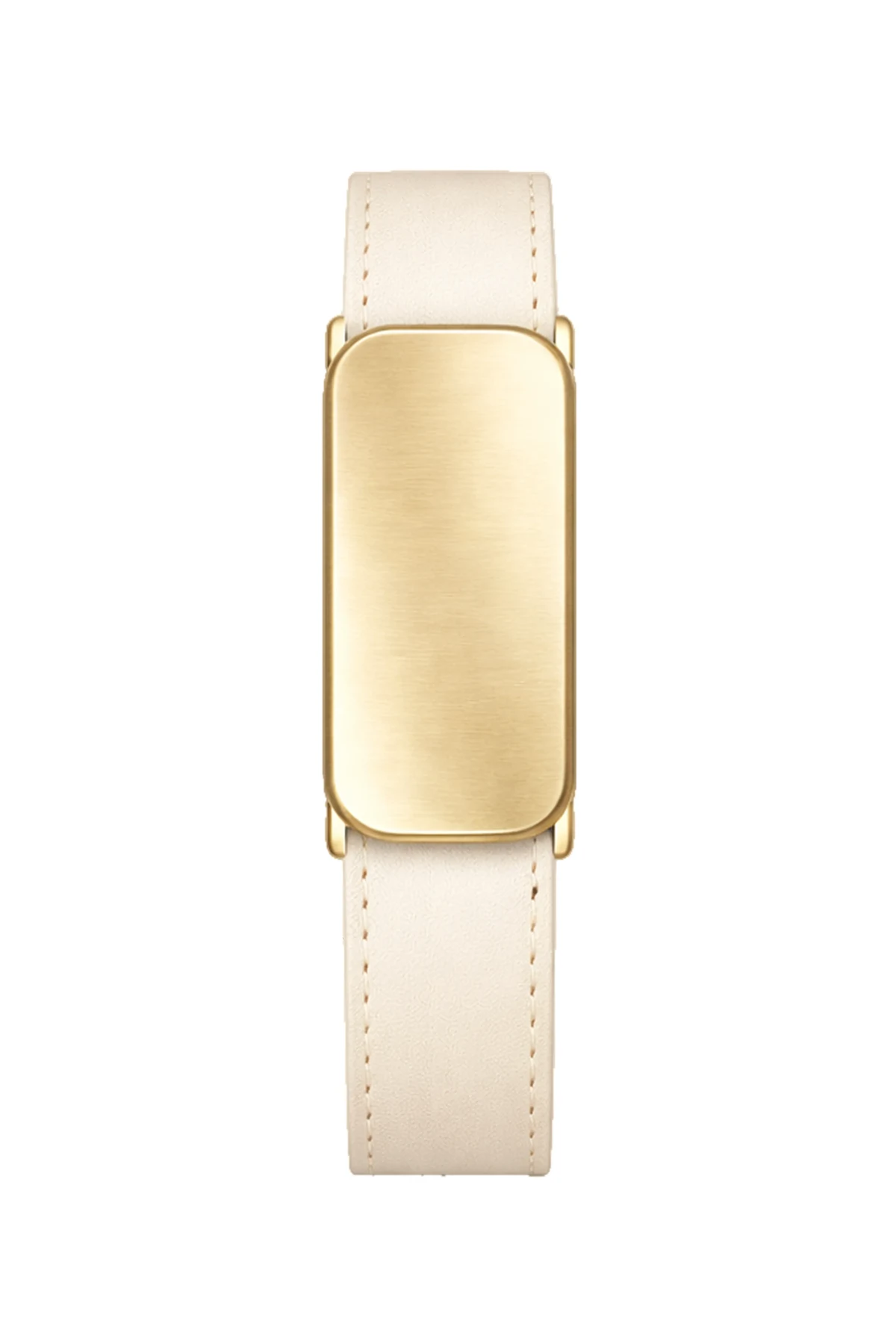 FORT in Gold with Cream leather strap